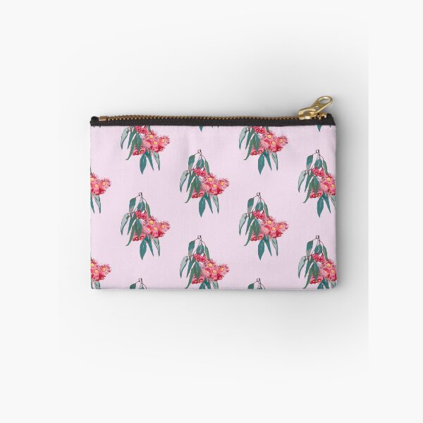 Item preview, Tiled Eucalyptus  (Corymbia ficifolia) on pink designed and sold by ChrissyWild.