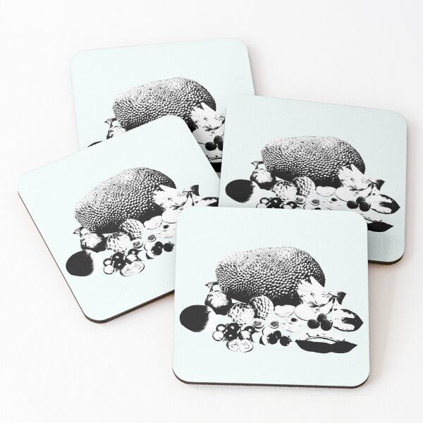 Item preview, Exotic Fruit (black&white) designed and sold by misimichu.