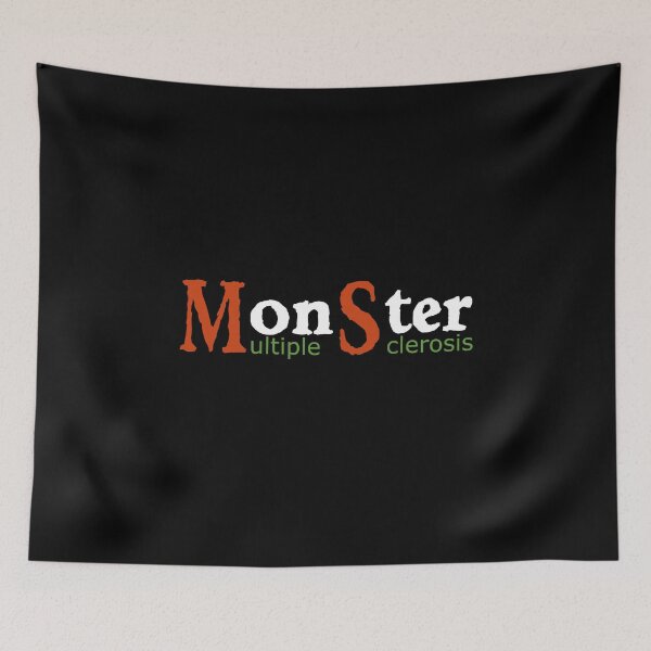 Item preview, Multiple Sclerosis Monster MS Awareness designed and sold by roadworkplay.