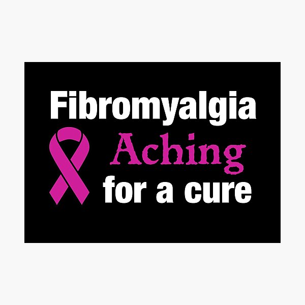 Item preview,  Fibromyalgia Aching For A Cure Awareness Ribbon Design designed and sold by roadworkplay.