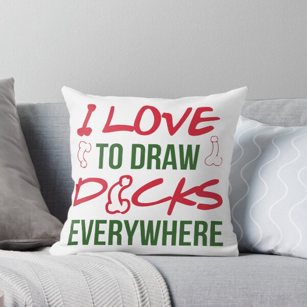 Item preview, I LOVE TO DRAW DICKS EVERYWHERE designed and sold by Dwarf-Monkey.