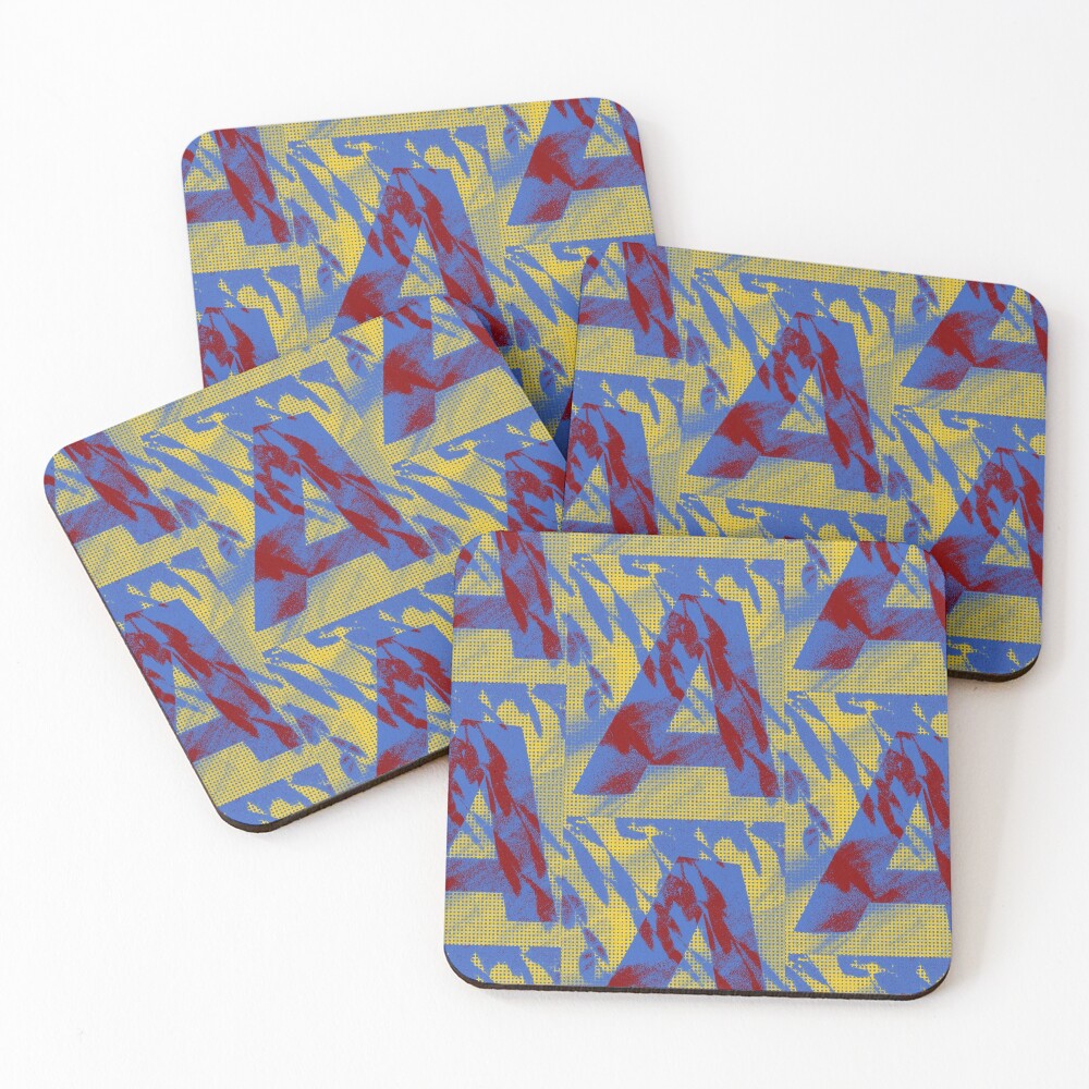 Item preview, Coasters (Set of 4) designed and sold by HeadacheMachine.