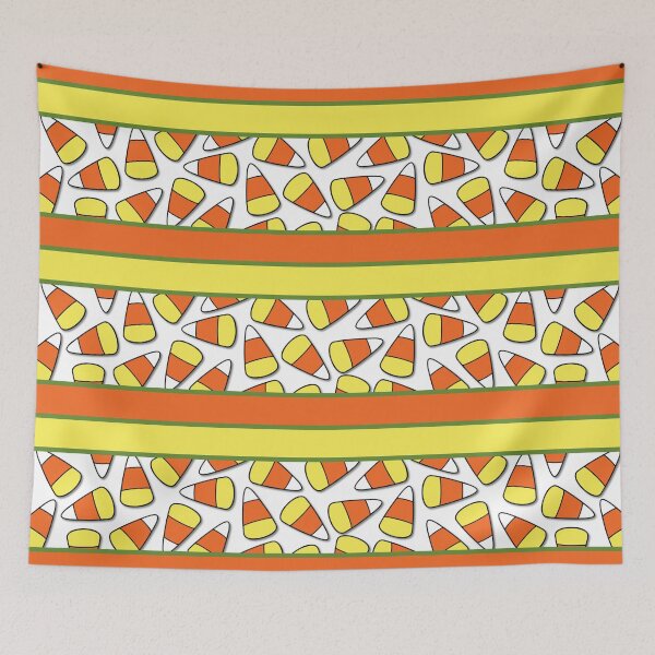 Item preview, Sassy, Vibrant Candy Corn Green Striped Pattern designed and sold by infinitygrafix.