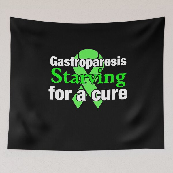 Item preview, Gastroparesis Awareness Starving For A Cure Awareness Ribbon Design designed and sold by roadworkplay.
