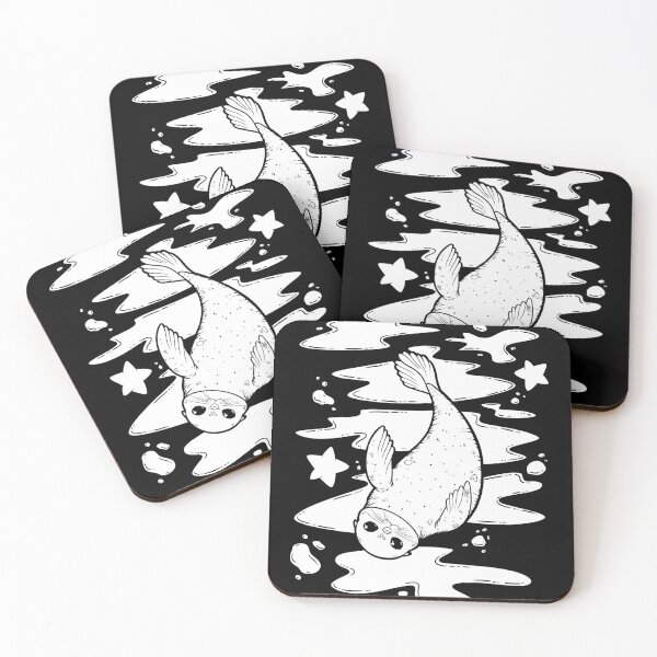Item preview, Cute Couch Potato Seals designed and sold by ZaryaKiqo.