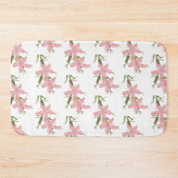 Item preview, Tiled Callistemon on white designed and sold by ChrissyWild.