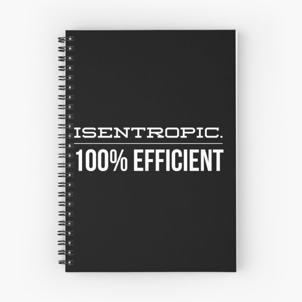 Item preview, Thermodynamics Isentropic Efficiency designed and sold by PODLizardWizard.