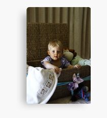 Blue eyes Canvas Print