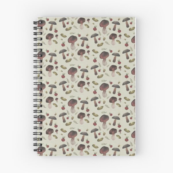 Item preview, Autumn mushrooms pattern designed and sold by AliciaBarten.