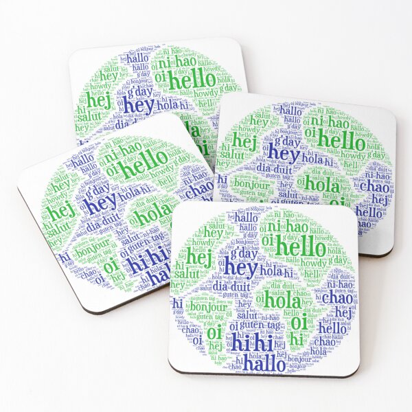 Item preview, Hello Different Languages Globe designed and sold by iamdrain.