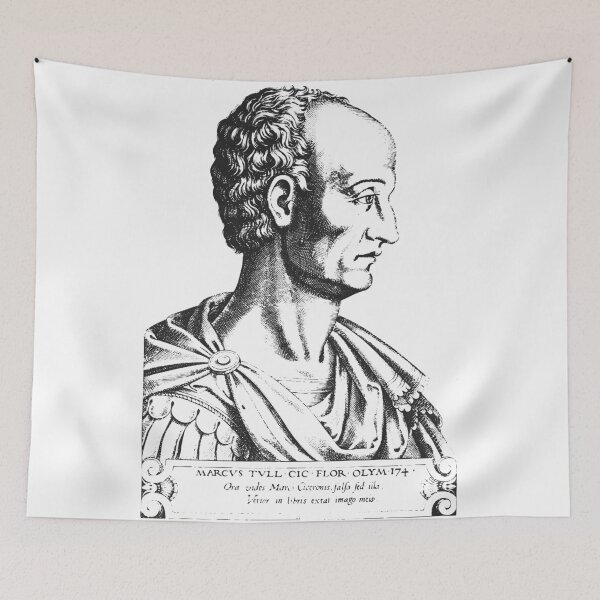 Item preview, Marcus Tullius Cicero Portrait by Ren Boyvin designed and sold by elforzi.