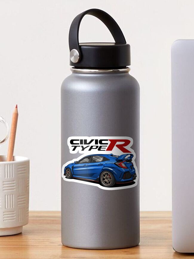 Thumbnail 1 of 3, Sticker, CIVIC Type R designed and sold by aimeyusoff.
