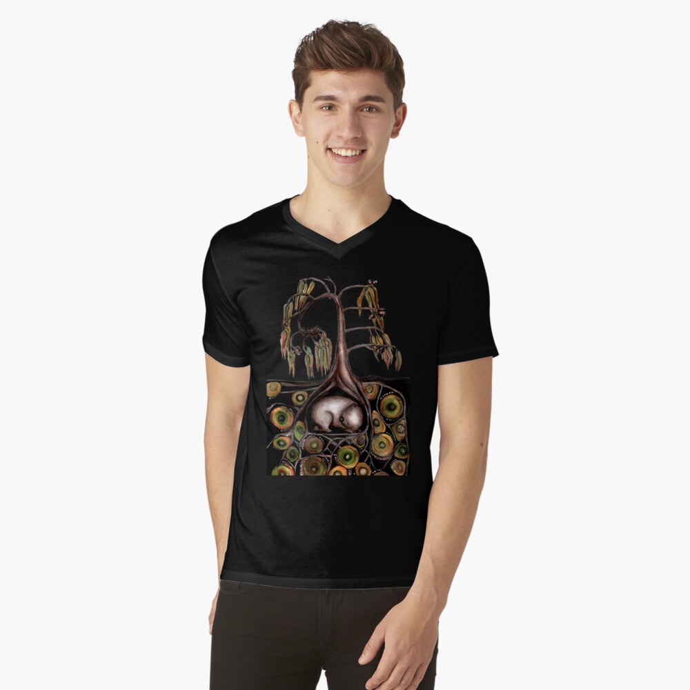 Item preview, V-Neck T-Shirt designed and sold by dishmoptop.
