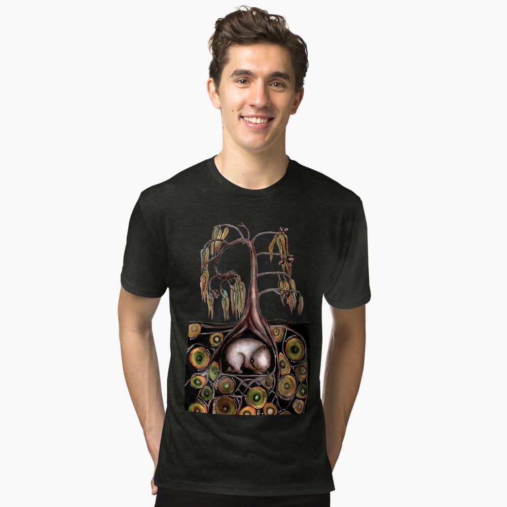 Item preview, Tri-blend T-Shirt designed and sold by dishmoptop.
