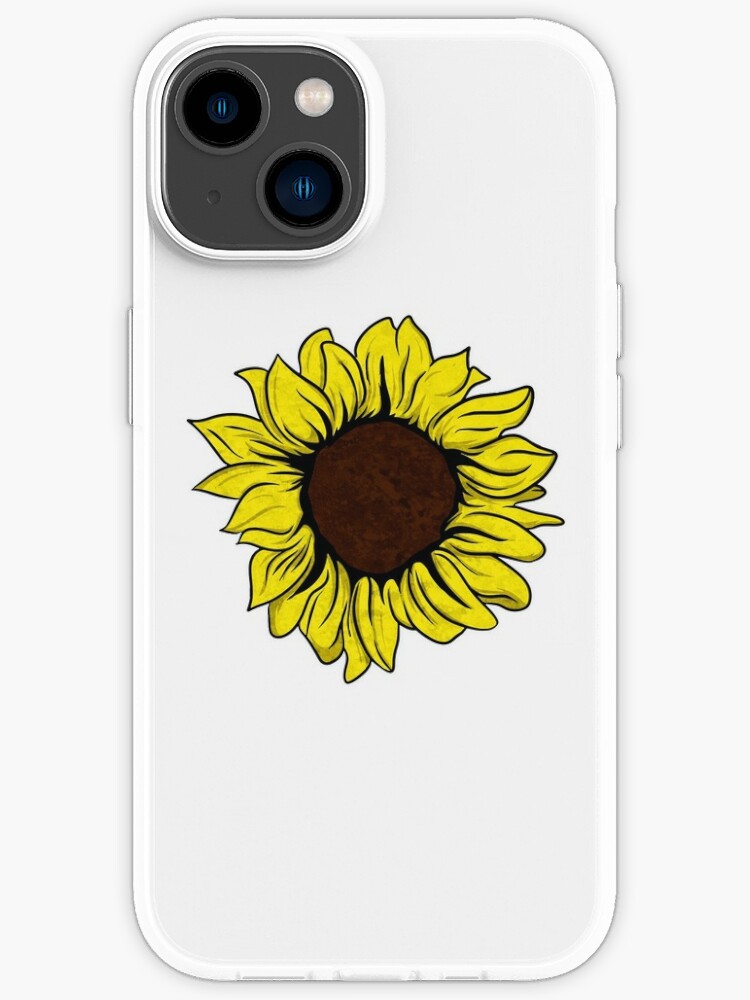 Funda de iPhone «GIRASOL AMARILLO LINDO COLORIDO GIRASOLES FLORES FLORES»  de MyHandmadeSigns | Redbubble