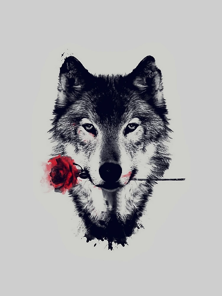 The Wolf With a Rose