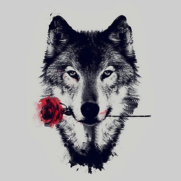 The Wolf With a Rose