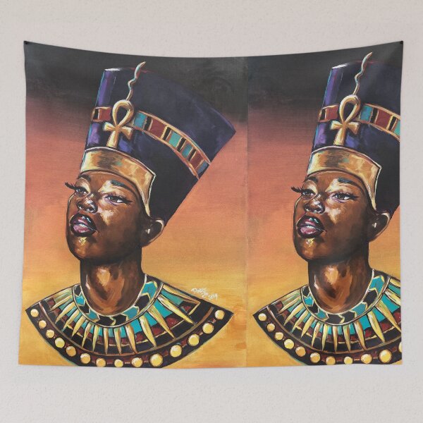 Item preview, Melanated Nefertiti designed and sold by DaCre8iveOne.