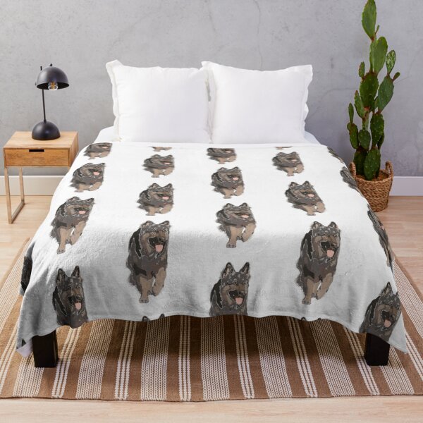 Item preview, Tiled German Shepherd on white designed and sold by ChrissyWild.