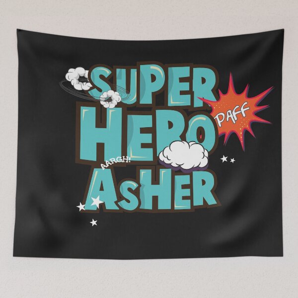 Item preview, Super hero Asher designed and sold by Urosek.