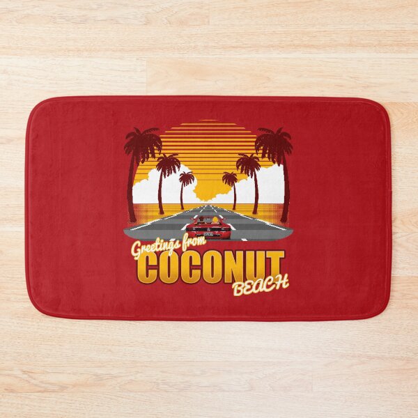 Item preview, Greetings from Coconut Beach designed and sold by Retro-Freak.