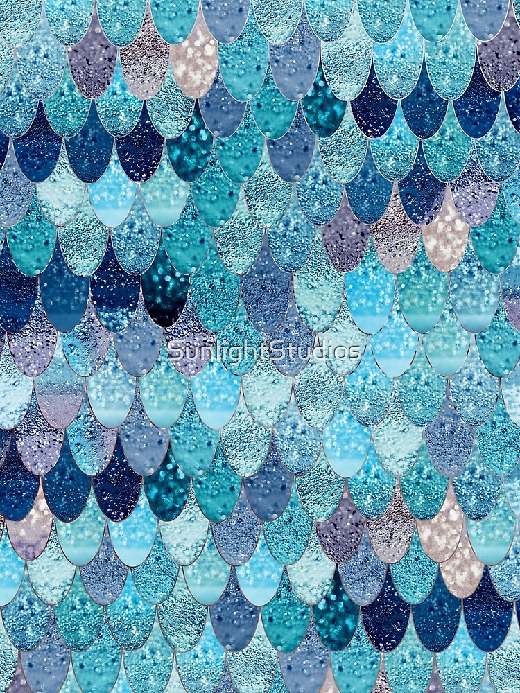 SUMMER MERMAID DARK TEAL by Monika Strigel by SunlightStudios