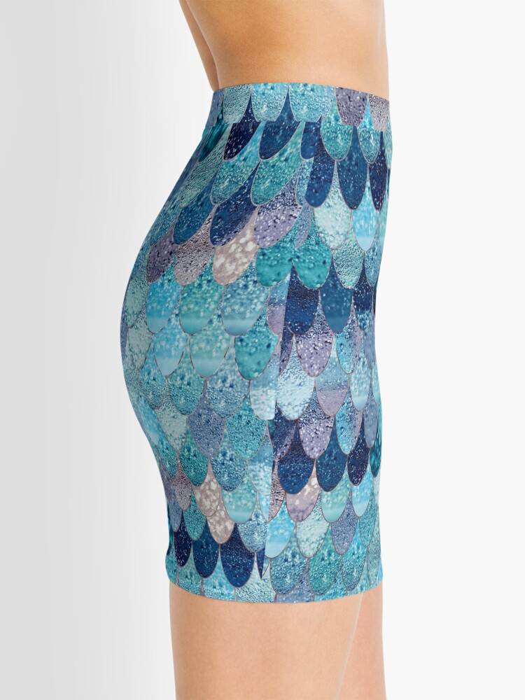 Alternate view of SUMMER MERMAID DARK TEAL by Monika Strigel Mini Skirt