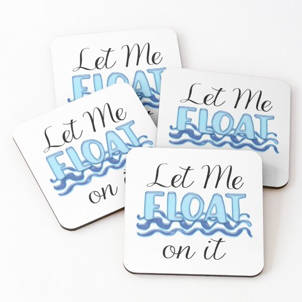 Item preview, Let Me Float on It designed and sold by Seeding Serendipity.