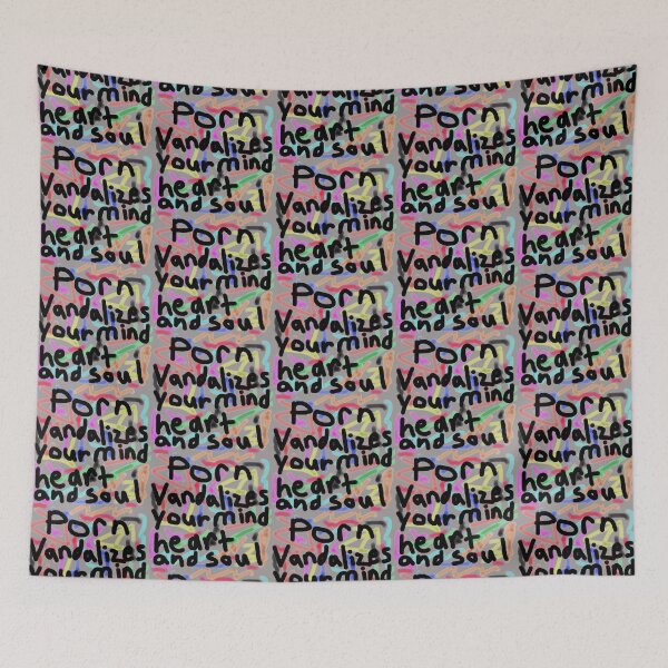 Item preview, Porn Vandalizes your Mind, Heart, and Soul - Anti-Porn, Anti-Pornography Movement designed and sold by Sabrina Dawkins.