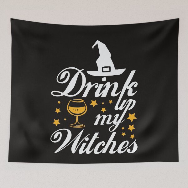 Item preview, Drink up my witches designed and sold by WorldOfTeesUSA.