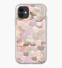 MERMAID SHELLS ROSEGOLD by Monika Strigel iPhone Case