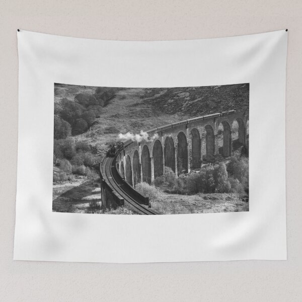 Item preview, The Jacobite Steam Train, Glenfinnan Viaduct, Scotland designed and sold by AlbaPhotography.
