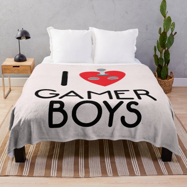 Item preview, I LOVE GAMER BOYS designed and sold by Dwarf-Monkey.