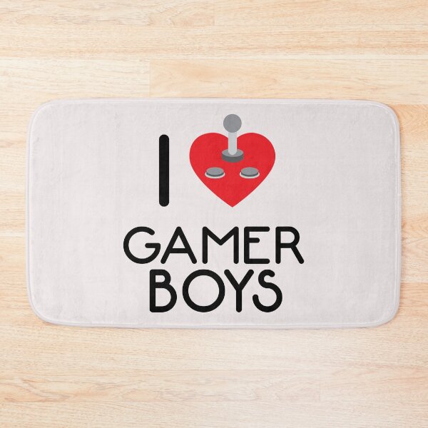 Item preview, I LOVE GAMER BOYS  designed and sold by Dwarf-Monkey.