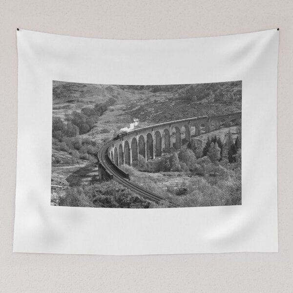Item preview, The Jacobite Steam Train, Glenfinnan Viaduct, Scotland designed and sold by AlbaPhotography.