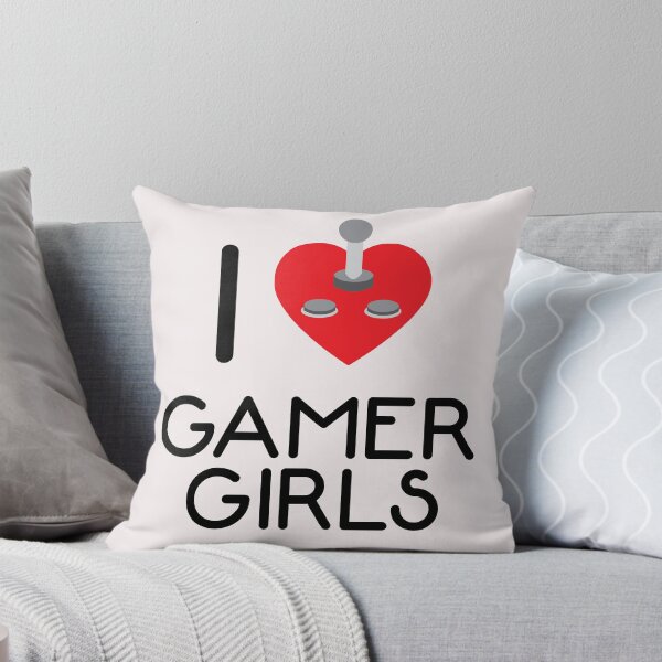 Item preview, I LOVE GAMER GIRLS designed and sold by Dwarf-Monkey.