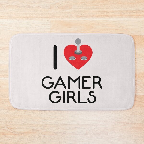 Item preview, I LOVE GAMER GIRLS designed and sold by Dwarf-Monkey.