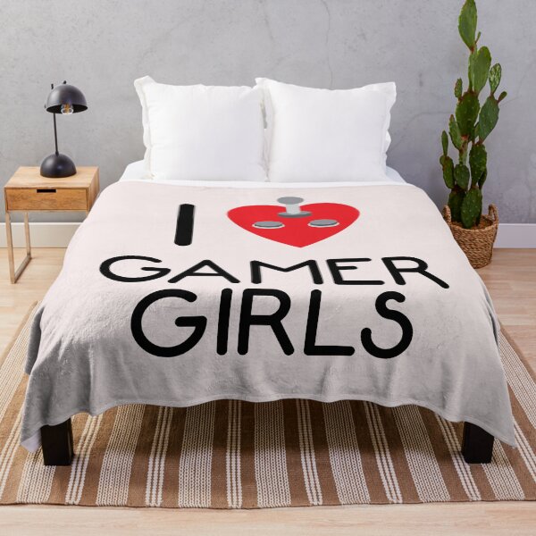Item preview, I LOVE GAMER GIRLS designed and sold by Dwarf-Monkey.