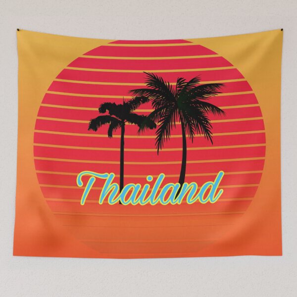 Item preview, Thailand land in Asia with sun designed and sold by KorSeouDesign.