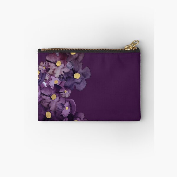 Item preview, FANTASIA FLOURISH PLUM & GOLD designed and sold by SunlightStudios.