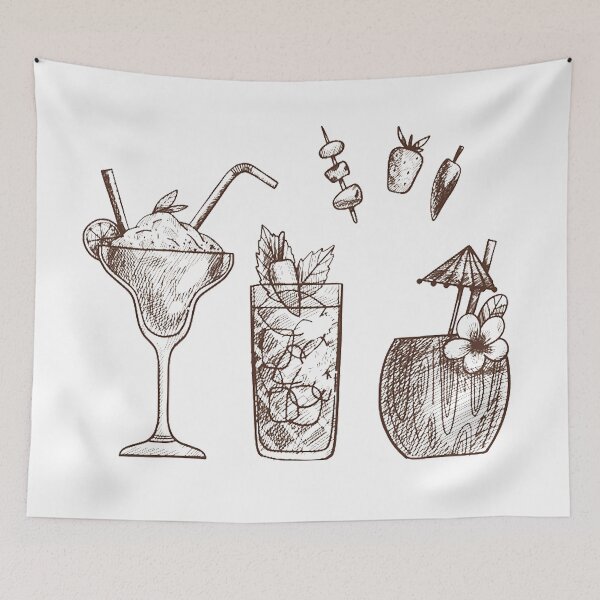 Item preview, cocktails designed and sold by OtterFactory.