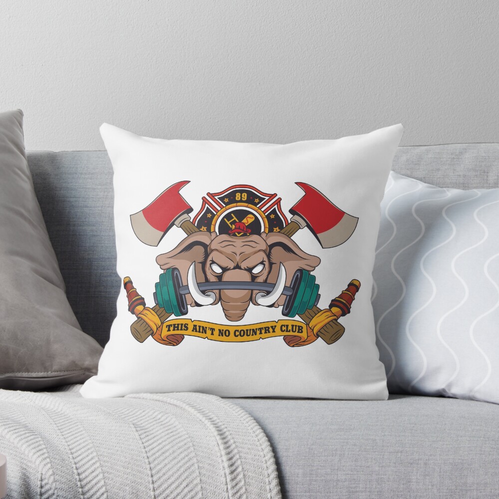 CAL FIRE Cameron Park Throw Pillow