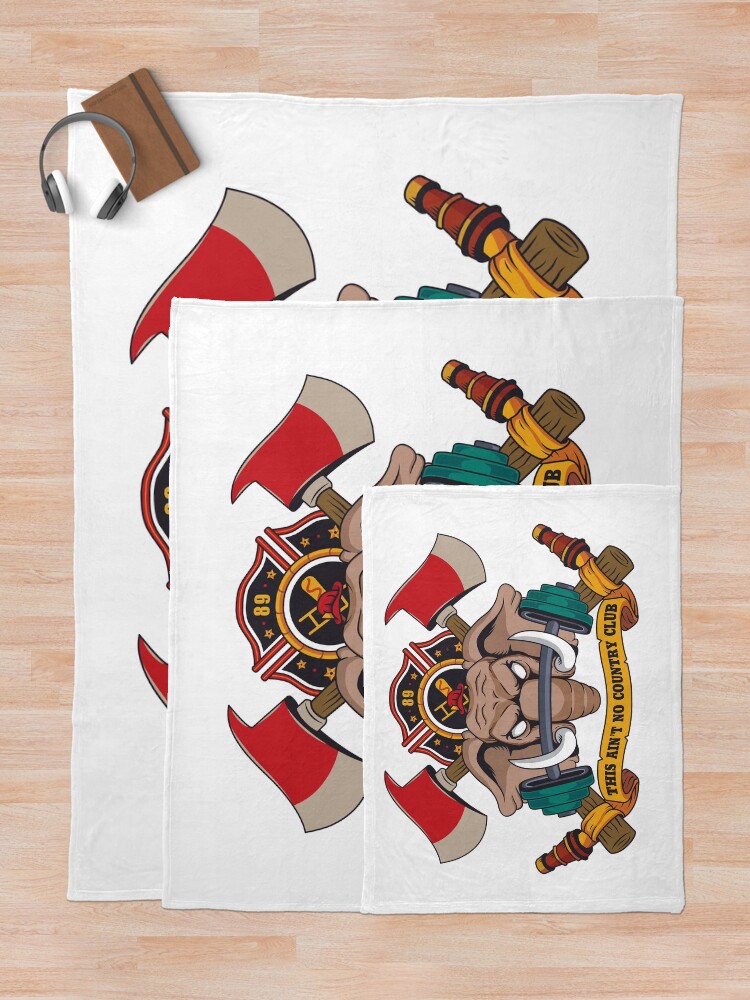 Alternate view of CAL FIRE Cameron Park Throw Blanket