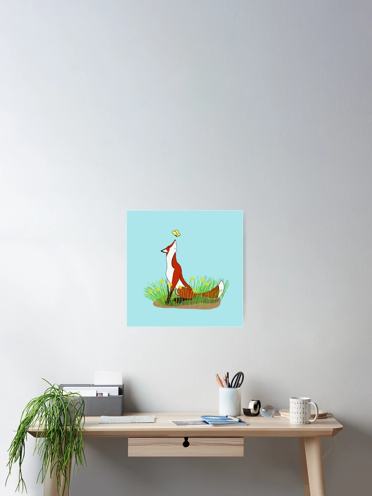 Thumbnail 2 of 3, Poster, Spring Fox designed and sold by CraftyFoxDesign.