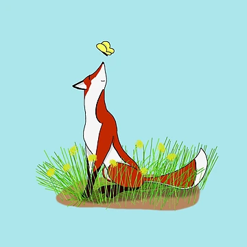 Artwork thumbnail, Spring Fox by CraftyFoxDesign