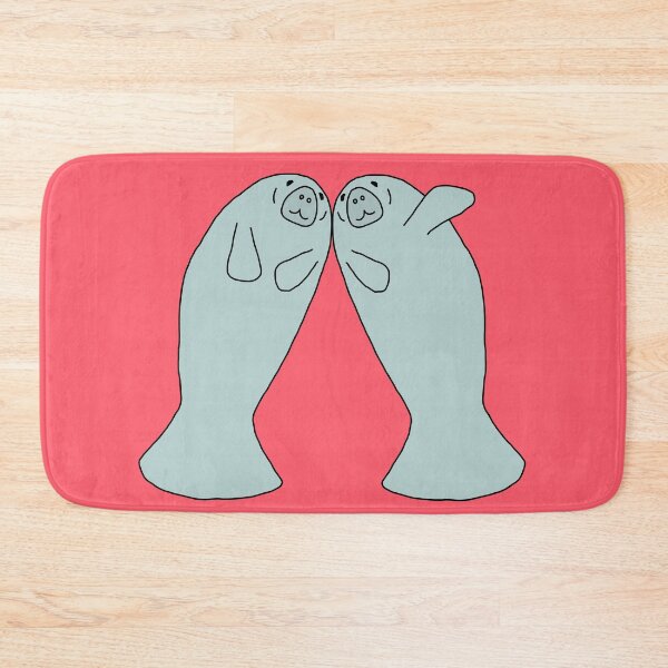 Item preview, Hello from Manatees! designed and sold by m-lapino.