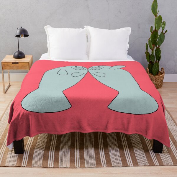 Item preview, Hello from Manatees! designed and sold by m-lapino.