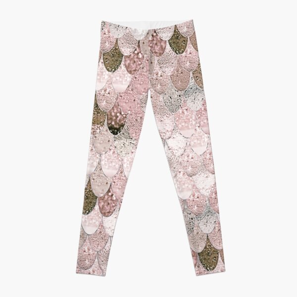 SUMMER MERMAID NUDE ROSEGOLD Leggings