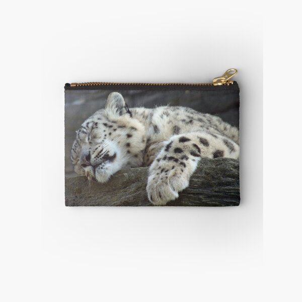 Item preview, Sleeping snow leopard designed and sold by elaine pearson.