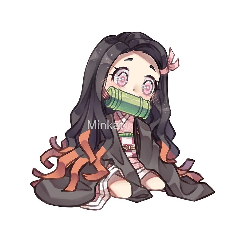 Chibi Nezuko Pixel Art